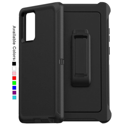 For Samsung Galaxy Note 20 | Ultra Case Shockproof Cover Fits Defender Belt Clip