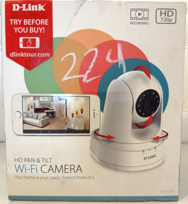 D-LINK HD PAN & TILT WI-FI CAMERA 720P