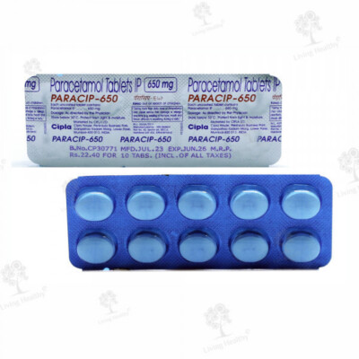 Set wise Paracip 650mg Tablets