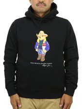 Polo Ralph Lauren Polo Bear Pullover Hooded Hoodie Sweatshirt - Cowboy Bear