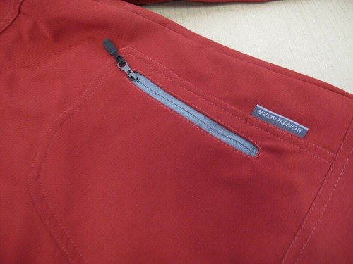 BONTRAGER Cycling MTB Jacket Softshell Women's WSD Maroon Heavy Duty Full Zipp - Picture 3 of 9