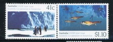 AUSTRALIA 1182-83 SG1261-62 MNH 1990 Antarctic Cooperation set of 2 CV$3