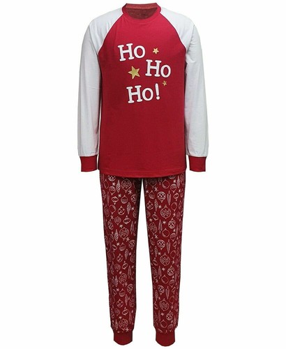 Family Pajamas Matching Men's  Ornament-Print Family Pajama Set Size L - Picture 1 of 2