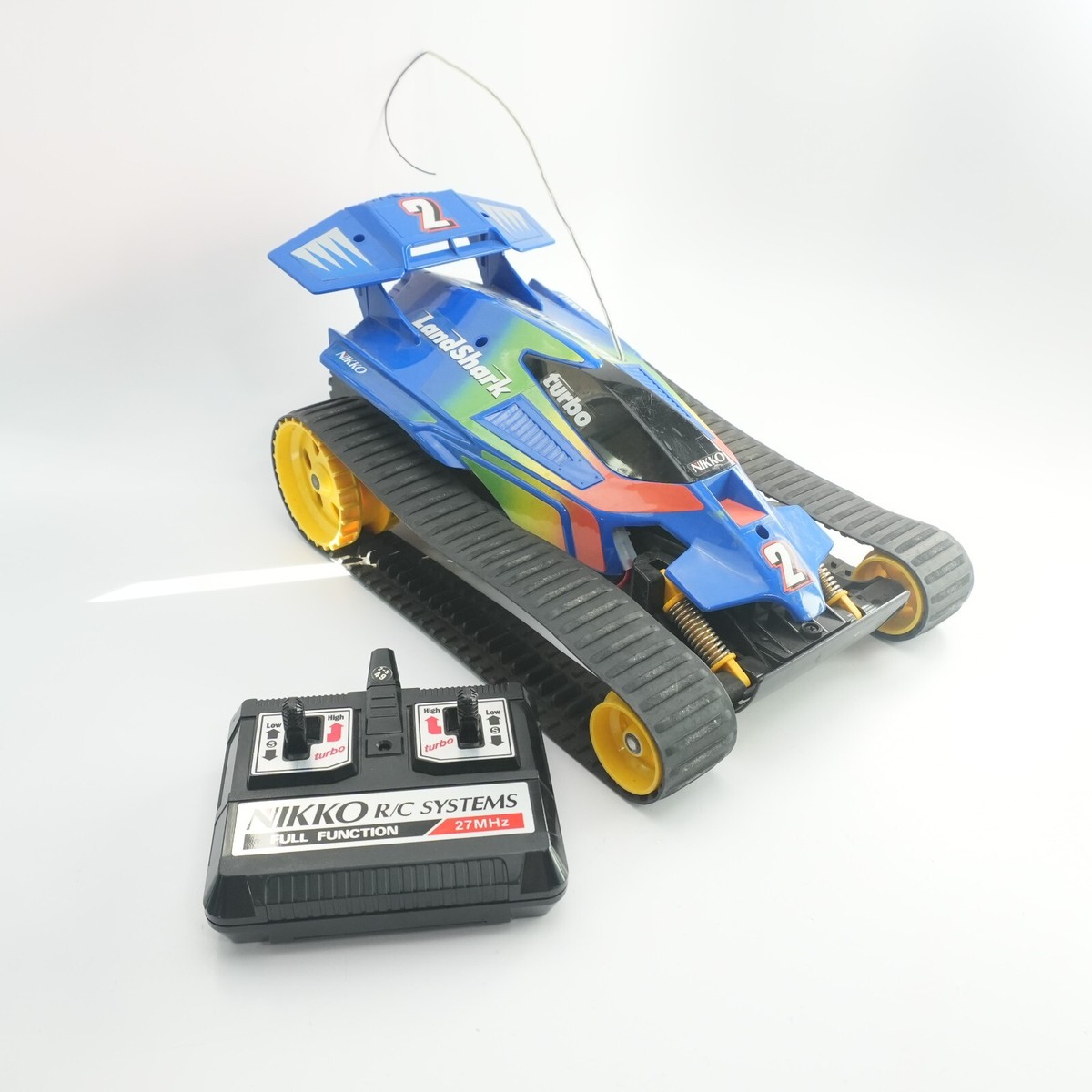 RARE Working Vintage Nikko Radio Control Land Shark RC Car Radio