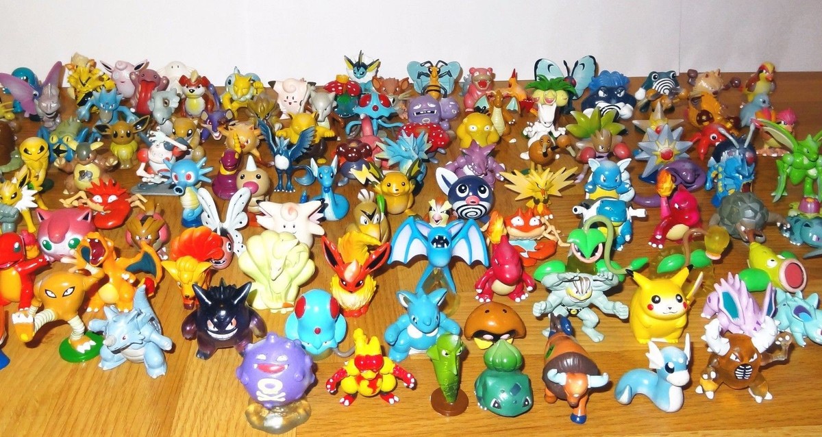 Pokemon Vintage Tomy Figures Gen Choose Figure in Dropdown Menu
