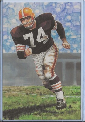 1991 Mike McCormack Goal Line Art Postcard Unsigned - Series 3 Three