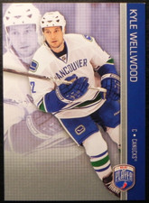 2008-09 08/09 Upper Deck Be a Player #174 Kyle Wellwood Vancouver Canucks