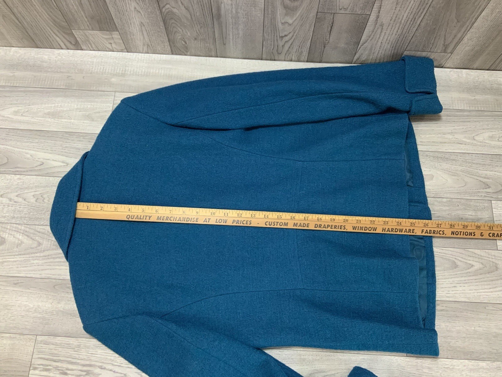 Pendleton Virgin Wool Blazer Jacket Dark Teal Lin… - image 14