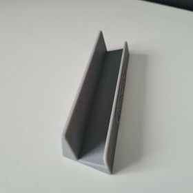 3D Printed Nintendo Entertainment System NES Controller Display Stand - Grey 