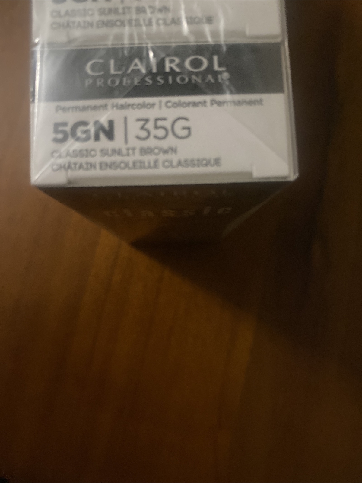 1 Clairol Professional Classic 5GN / 35G Lightest Gold Neutral Brown Hair Color