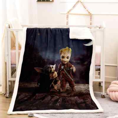 Absolute Progress Nice Scarecrow 3D Warm Plush Fleece Blanket Picnic Sofa Couch