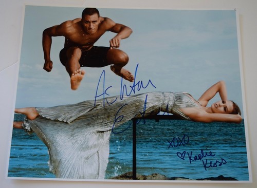 Karlie Kloss & Ashton Eaton Signed Autographed 11x14 Photo COA VD