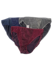 Pack of 3 Intimate Touch Briefs Navy/Grey/Burgandy 14-16