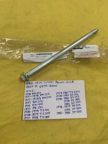 AXLE, REAR