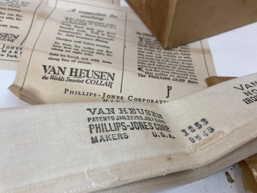 Original Van Heusen Shirt Kragen 1920er Jahre Store Display Neu aus altem Lagerbestand - Bild 5 von 12
