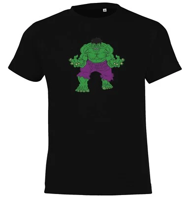 Youth Designz Hulk Kinder T-Shirt Print Thor Captain America Comic Iron Man fun