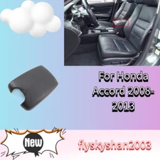 For Honda Accord 2008-2013 Black&Red Central Console Armrest Box Cover Trim 1pcs