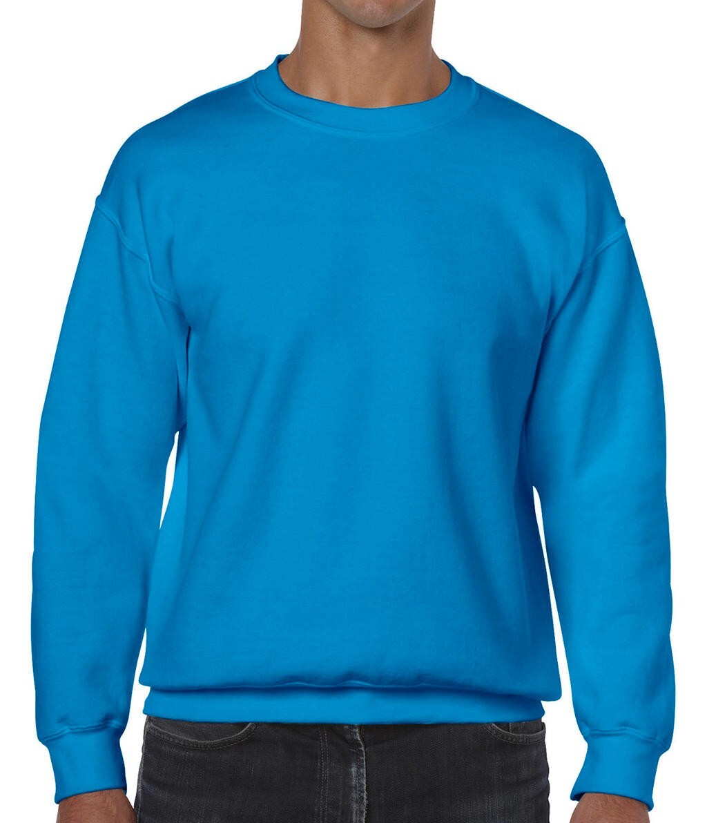 Gildan Heavy Blend Sweatshirt - 50/50 Cotton/Polyester Crewneck, Cherry Red 2XL (Style 18000) - View #4