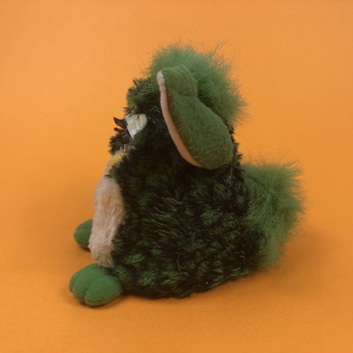 Vintage Furby Electronic Pet G5 Green Turtle 1990s Tested & Working - Picture 2 of 4