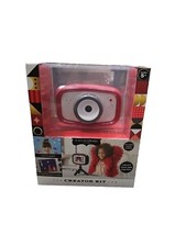 FAO Schwarz Creator Kit Video Camera Set w/ Tripod  Green Screen Damaged Box