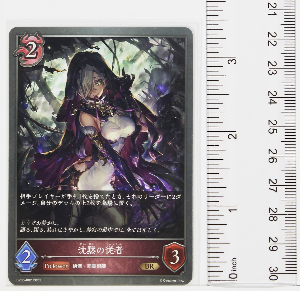 Shadowverse Evolve Card TCG BP05-082 BR Servant of Silence