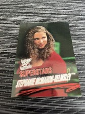2001 Fleer WF WWF WWE Wrestling STEPHANIE MCMAHON-HELMSLEY Rookie Card 24 RC