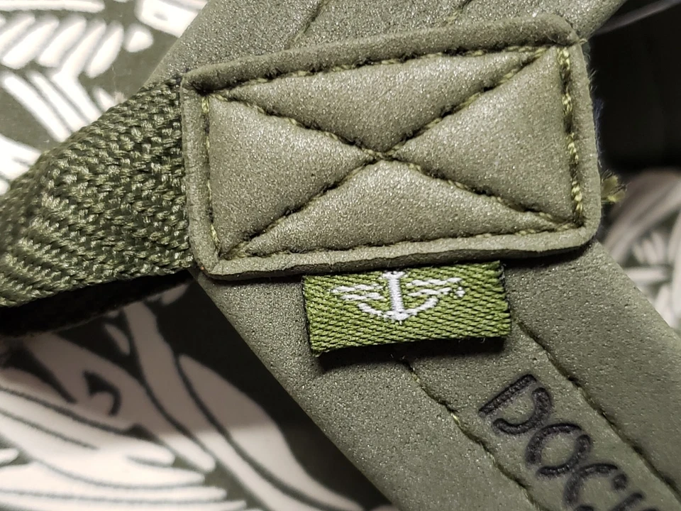 Sandálias VERDES Docker's Premium Kids estampa de palma P 11/12 - Imagem 4 de 4