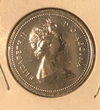 1979 Canada 25 Cents Uncirculated Coin-Elizabeth II-KM#74