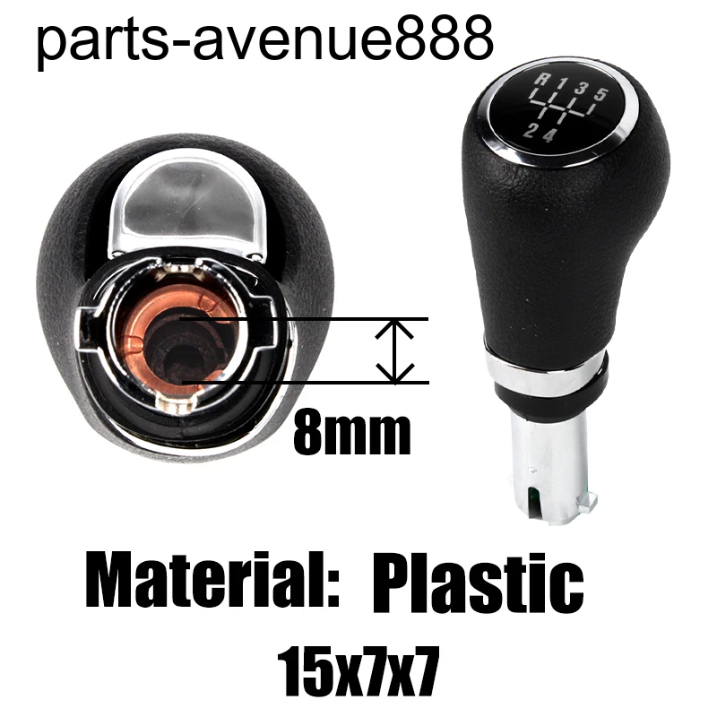 Pomo de cambio de marchas de 5 velocidades para Chevrolet Trax 2011 2012 2013 2014 2015-2020 Foto 4 de 4