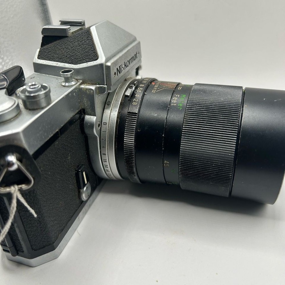 Nikon Nikkormat FT3 film camera & Ai 50mm f/2 Lens EXCELLENT & WORKING