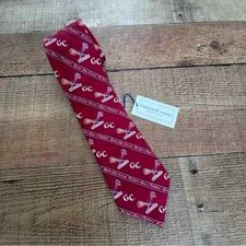 Vineyard Vines Tie 100 Silk Garden City Lacrosse NEW with Tags