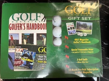 The Golf Magazine Golfer's Handbook Paperback Peter Morrice New Gift sets