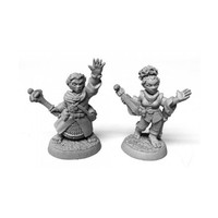 Dungeon Dwellers Bones: Halfling Cleric And Bard (6) (Us Import) ACC NEU