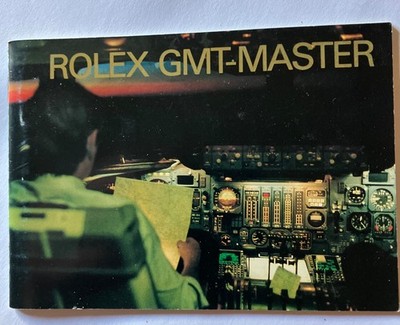 Rolex booklet Heft GMT Master II 16710 16700 Deutsch German