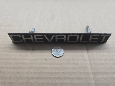 Chevy OEM 1986-1990 Caprice Classic Front Grille Emblem Badge Logo Name 14083846