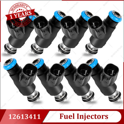 8pcs New Upgrade 12613411 Fuel Injectors For Chevy AvaLanche 5.3L V8 2010-2013