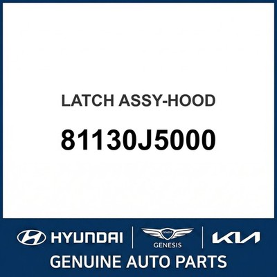 2018-2023 Kia Stinger Latch Assembly-Hood OEM New 81130J5000
