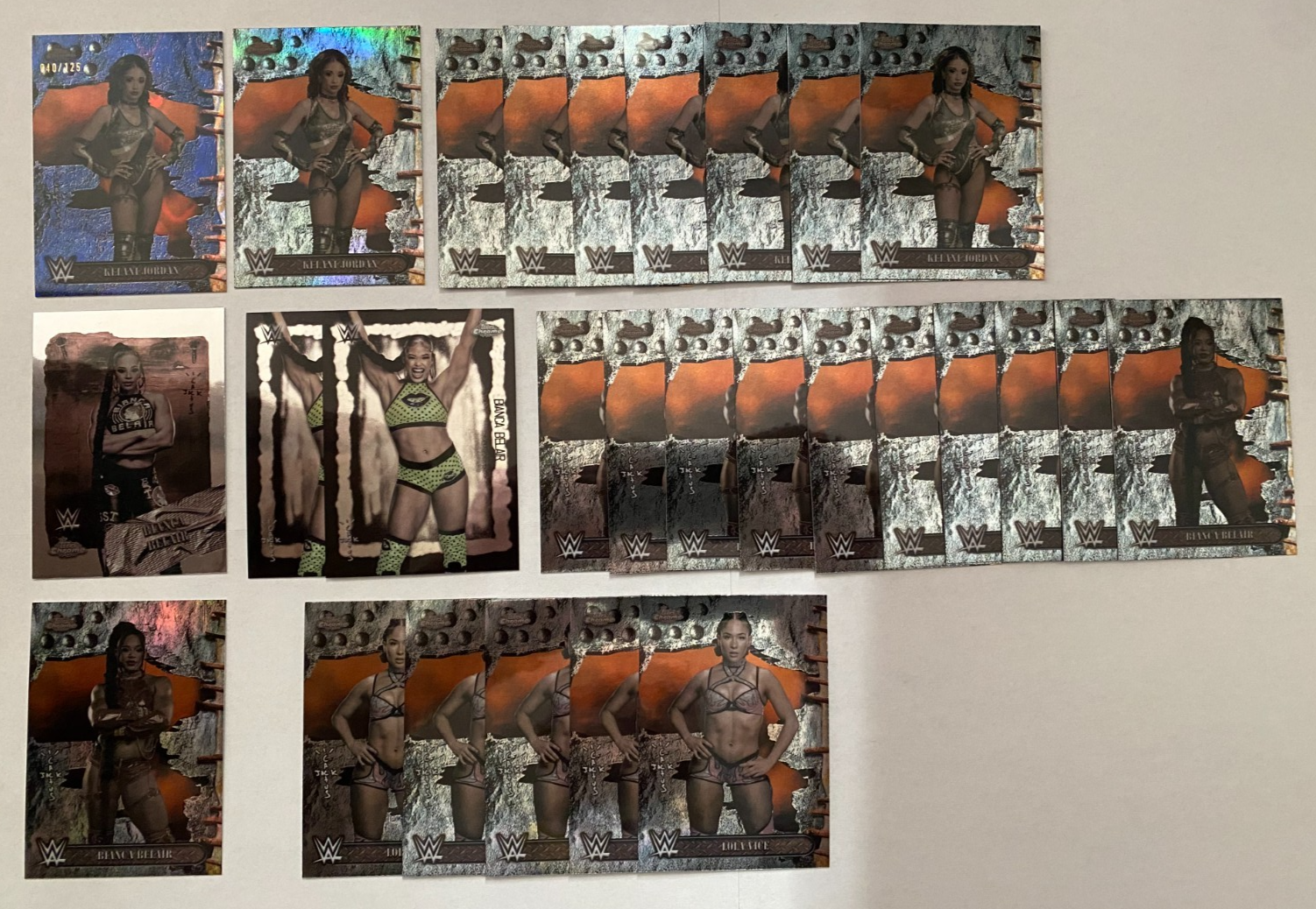 2025 WWE Topps Chrome Cactus Jack Card Lot Of 28 - #'d Refractors Inserts Base