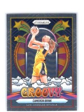 2025 Panini Prizm WNBA Cameron Brink #2 Groovy