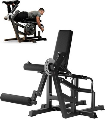 Versatile 700LB 4 in 1 Adjustable Leg Extension and Wave Machine for Home Gym