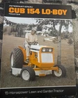 International Harvester Cub 154 Lo-Boy Tractors For 1973 Brochure FCCA25