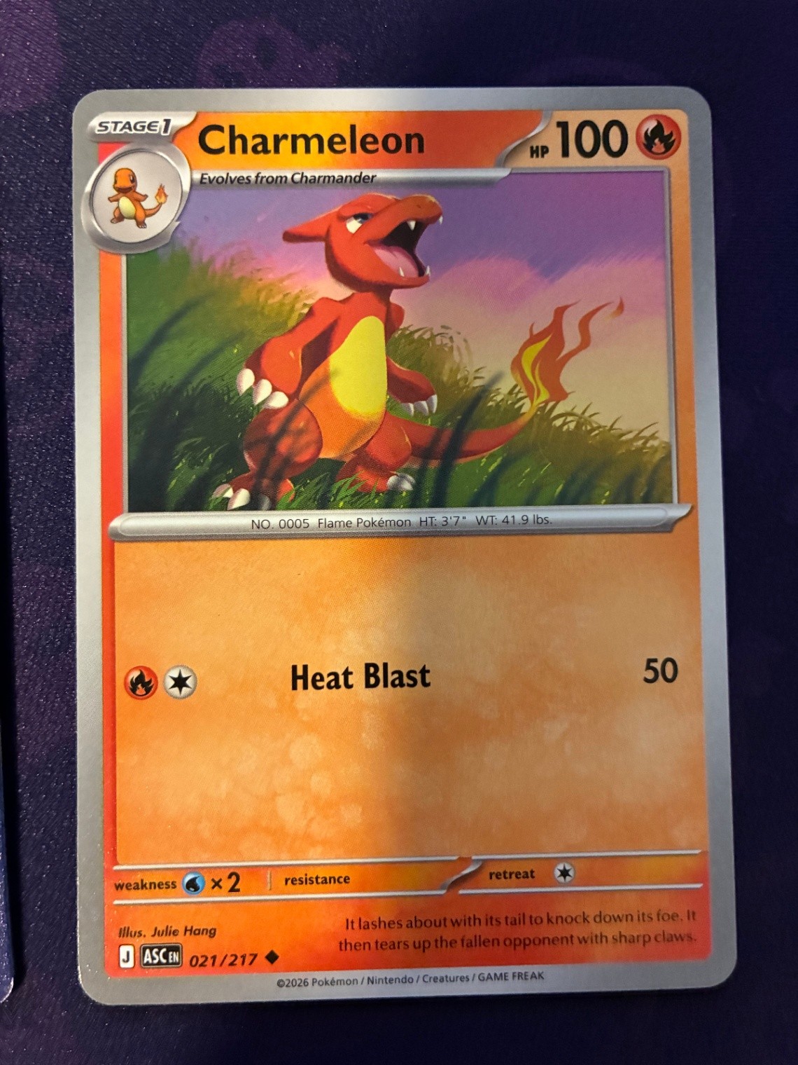 Charmeleon Uncommon ME: Ascended Heroes 021/217 NM