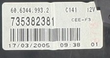 Compteur Fiat SEICENTO