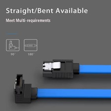 5pcs SATA Cable to Hard Disk Cable SSD adapter HDD Cable SATAIII Cable 90 Degree