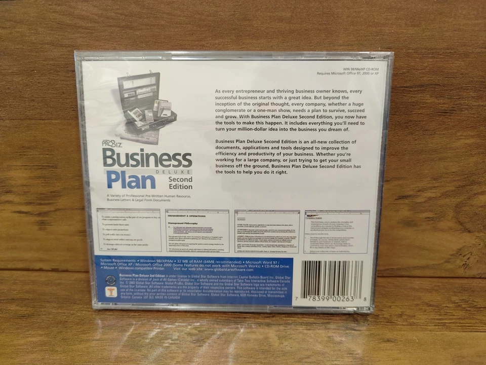 ProBiz Business Plan Deluxe Second Edition PC NEW - Image 2 of 4