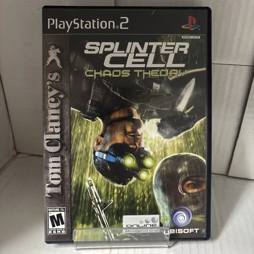 Tom Clancy's Splinter Cell:Chaos Theory(Sony PlayStation 2)CIB TESTED W/Reg Card
