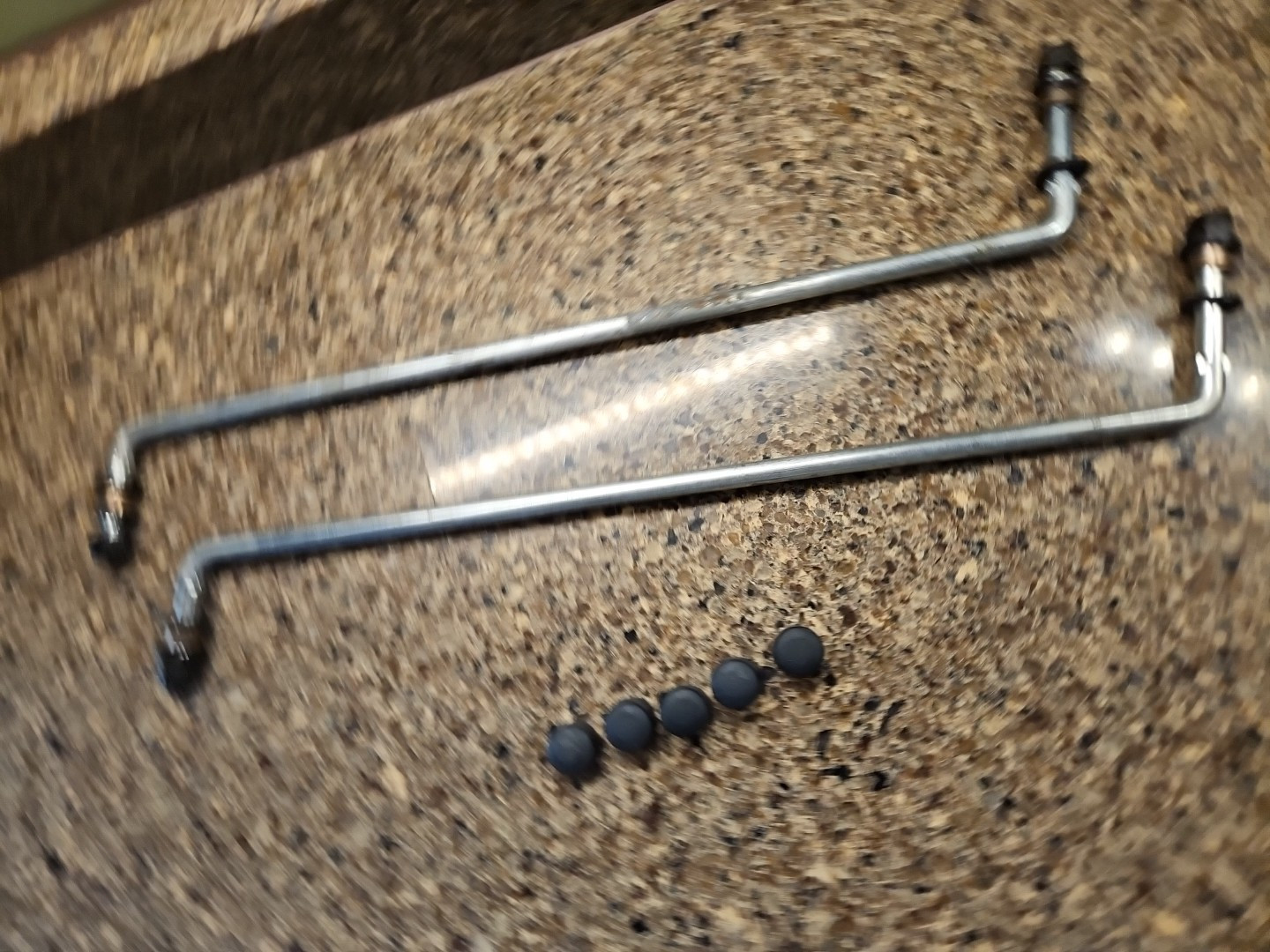 AB Lounge Sport tension bars & Hardware & End Caps Replacement Parts ONLY