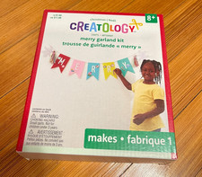 NEW Merry Garland Kit, ages8 . Christmas Craft. Creatology