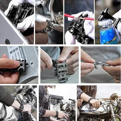 29-in-1 Men's Stainless Tool Bracelet for LEATHERMAN TREAD | eBay