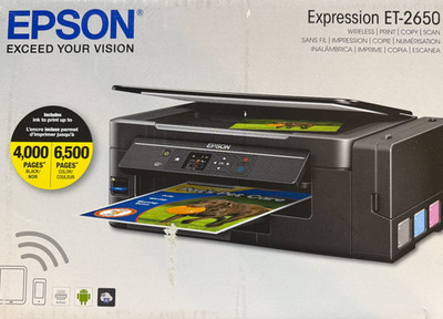 Epson, ''Expression ET-2650'' EcoTank All-in-One Printer